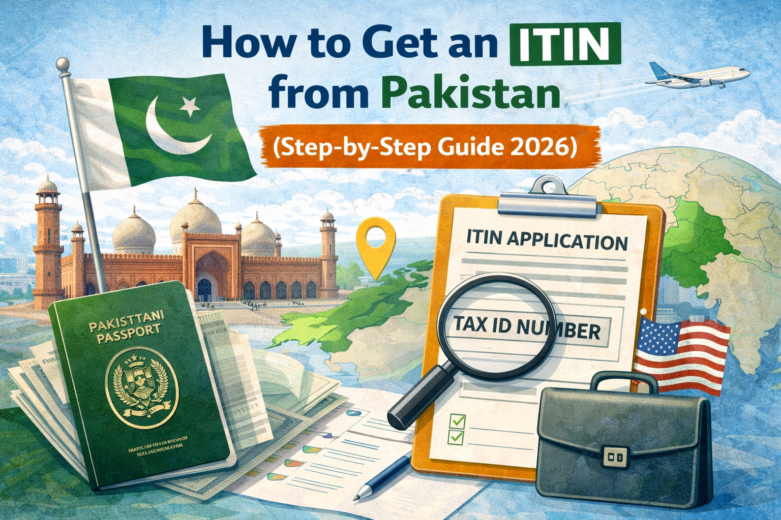 How to Get an ITIN from Pakistan (Step-by-Step Guide 2026)